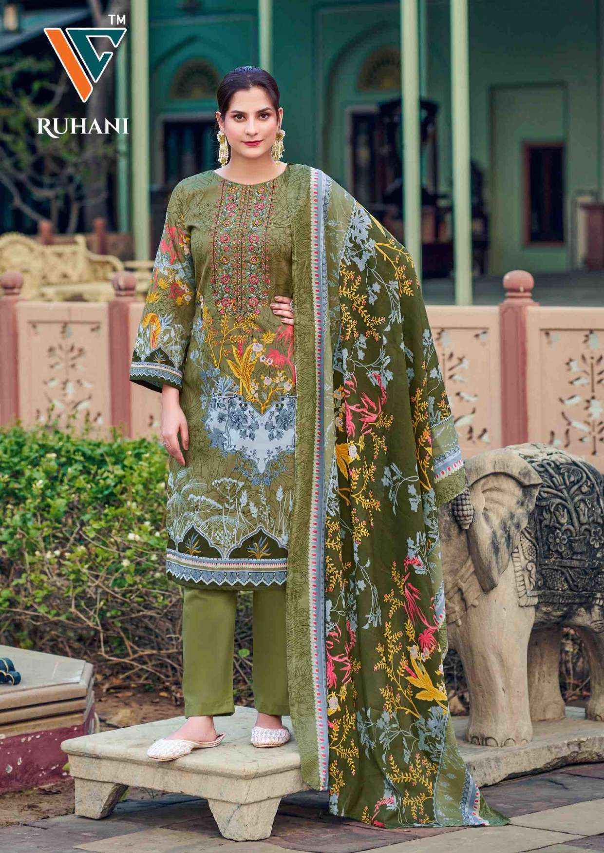 Vandana‎ Creation Ruhani‎ Vol 29 Cotton Dress Material 8 pcs Catalogue