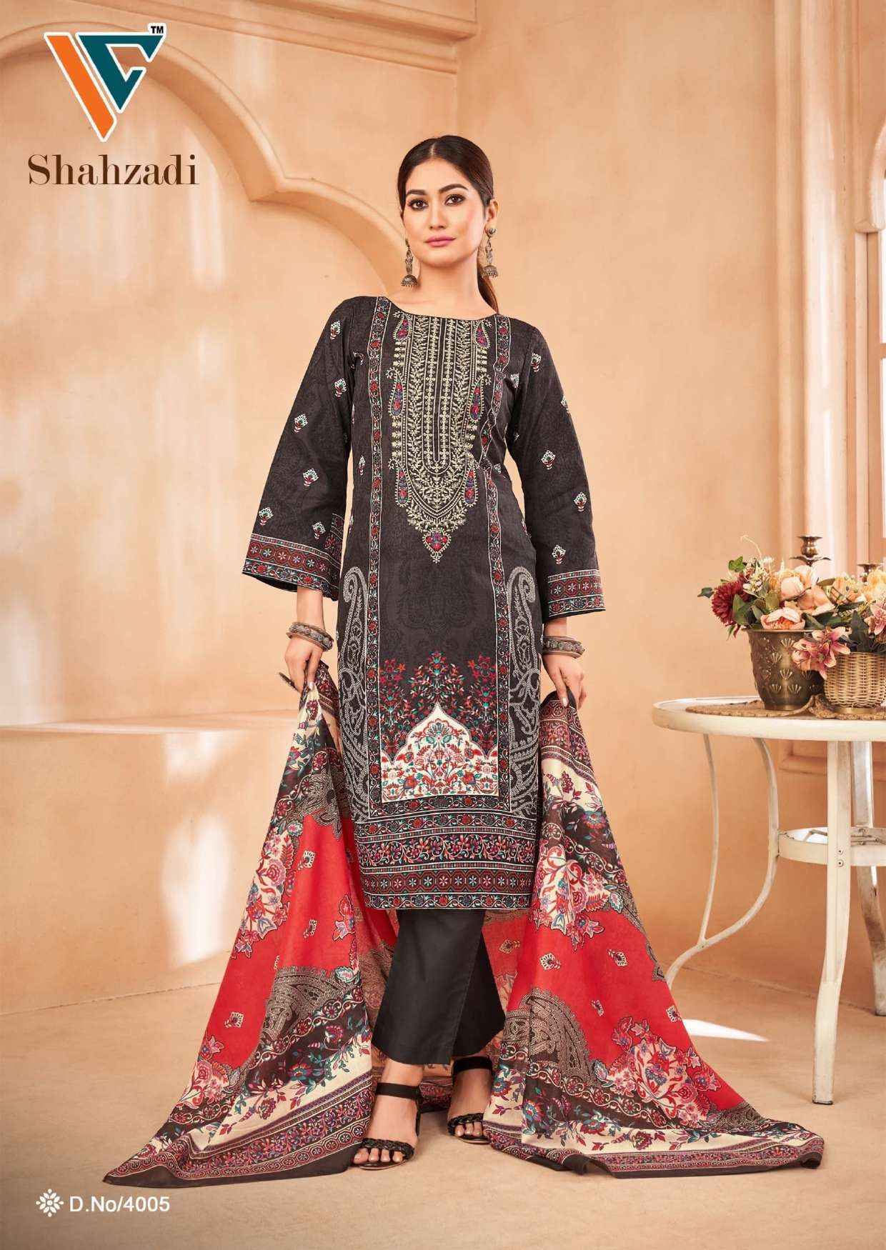 Vandana Creation Shahzadi Vol 4 Cotton Dress Material 8 pcs Catalogue
