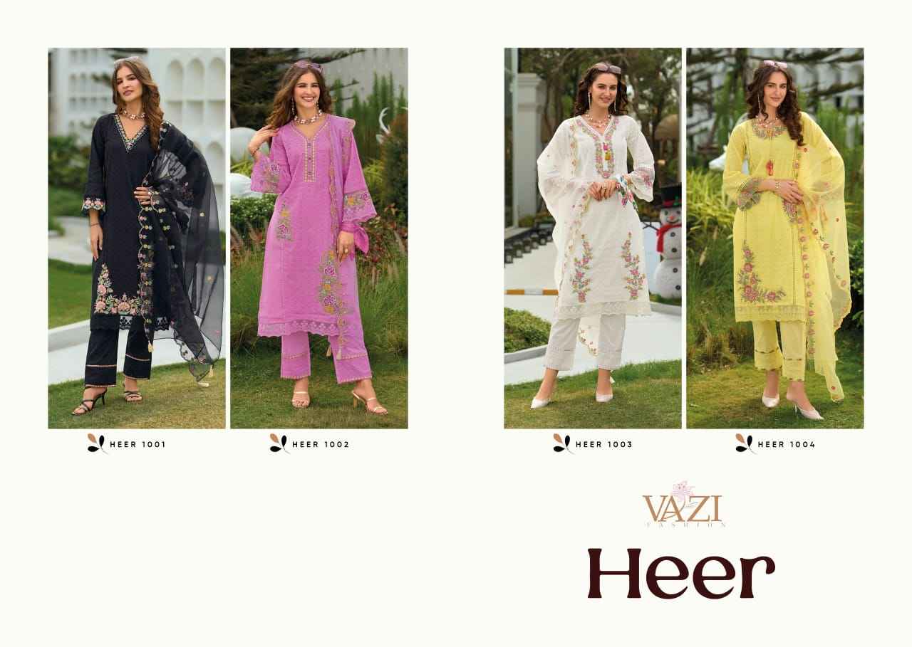 VAZI Heer Cotton Kurti Combo 4 pcs Catalogue