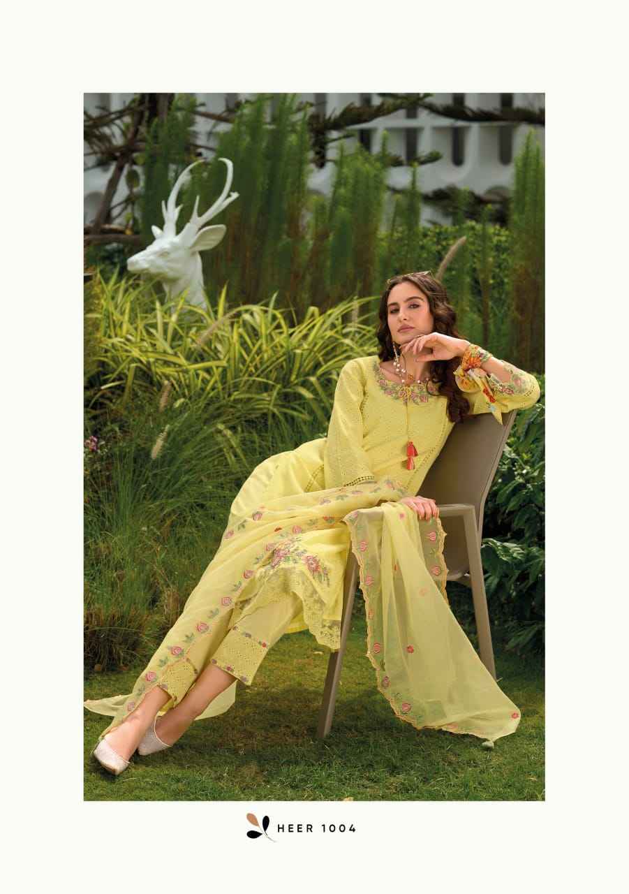 VAZI Heer Cotton Kurti Combo 4 pcs Catalogue