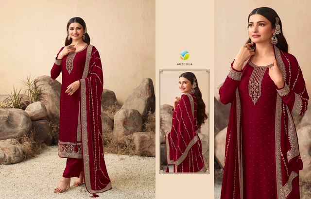 Vinay Fashion Kuleesh Geet Vol 2 Silk Dress Material 9 pcs Catalogue