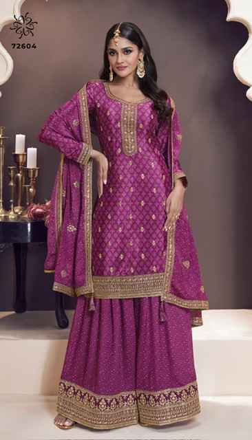 Vinay Fashion Sajanee Chinon Dress Material 4 pcs Catalogue