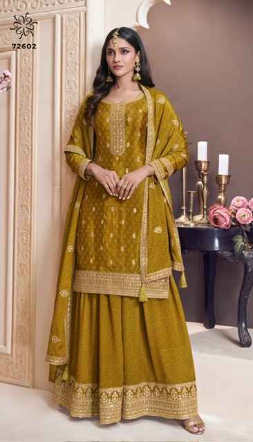 Vinay Fashion Sajanee Chinon Dress Material 4 pcs Catalogue