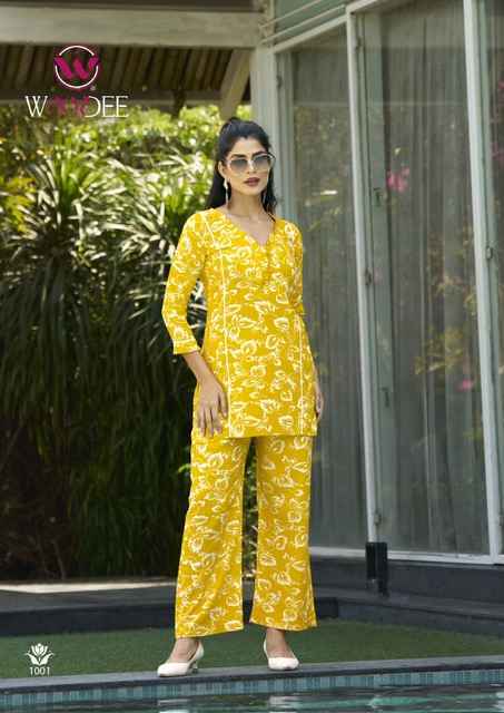 Woodee Moksha Cotton Co-Ord Set 6 pcs Catalogue
