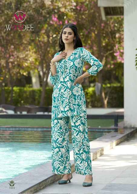 Woodee Moksha Cotton Co-Ord Set 6 pcs Catalogue
