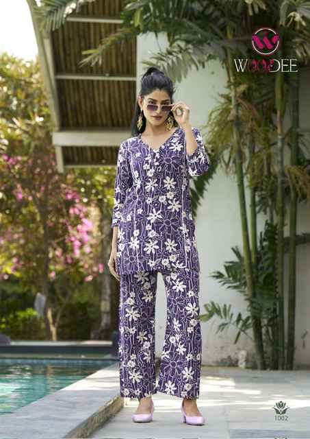 Woodee Moksha Cotton Co-Ord Set 6 pcs Catalogue
