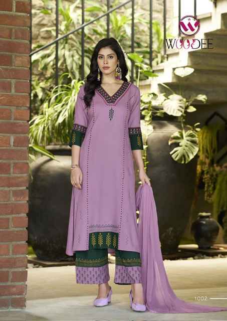 Woodee Tamanna Rayon Kurti Combo 6 pcs Catalogue
