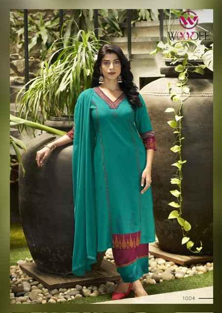 Woodee Tamanna Rayon Kurti Combo 6 pcs Catalogue
