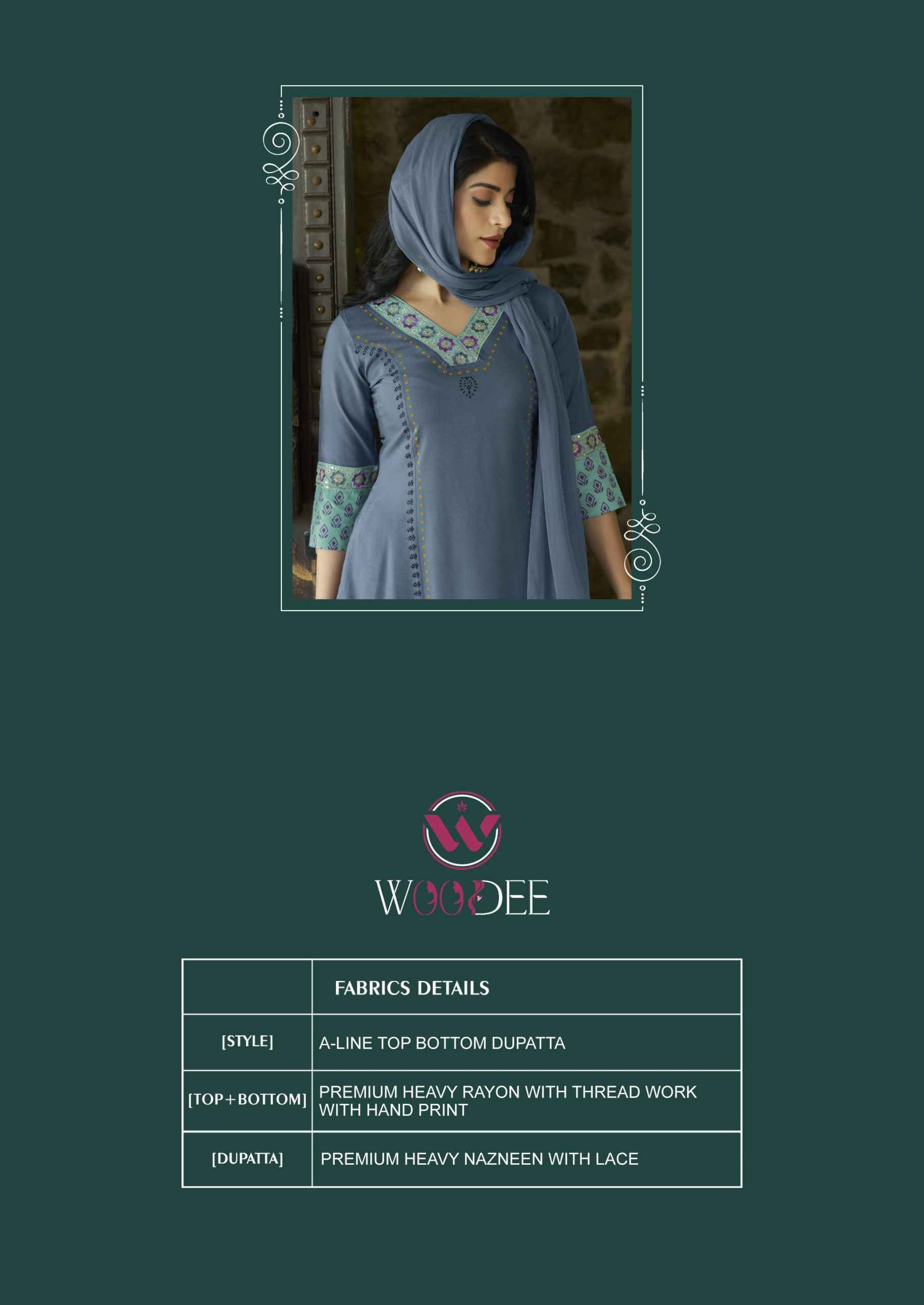 Woodee Tamanna Rayon Kurti Combo 6 pcs Catalogue