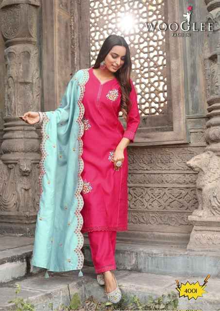 Wooglee Saugaat Viscouse Kurti Combo 6 pcs Catalogue