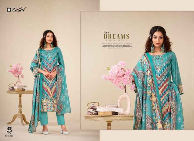 Zulfat Aayat Vol 16 Viscose Rayon Dress Material 6 pcs Catalogue