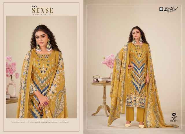 Zulfat Aayat Vol 16 Viscose Rayon Dress Material 6 pcs Catalogue