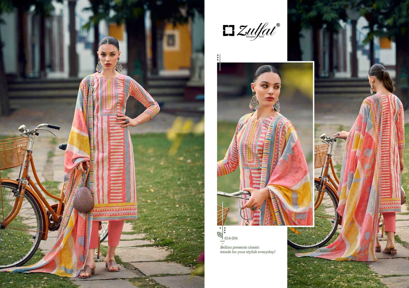 Zulfat Farhana Vol 10 Cotton Dress Material 8 pcs Catalogue