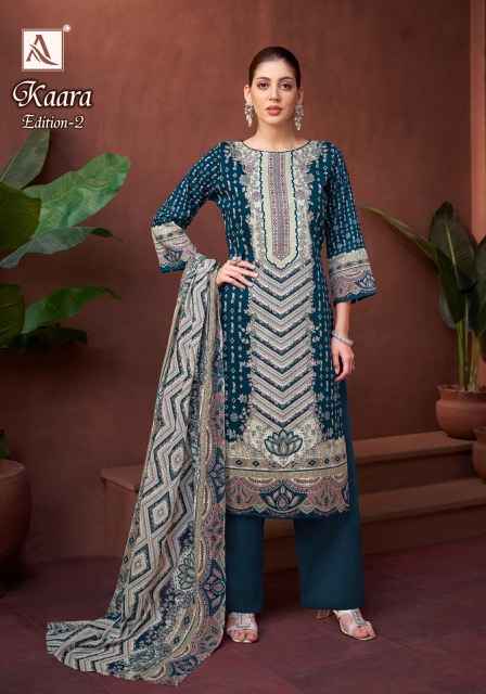 Alok Kaara Edition 2 Cotton Dress Material 6 pcs Catalogue
