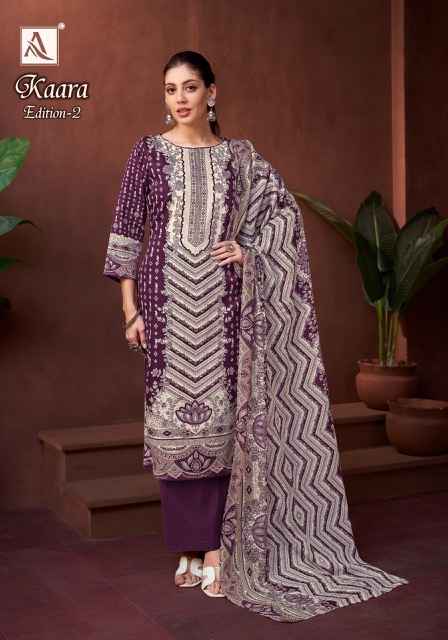 Alok Kaara Edition 2 Cotton Dress Material 6 pcs Catalogue