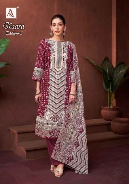 Alok Kaara Edition 2 Cotton Dress Material 6 pcs Catalogue