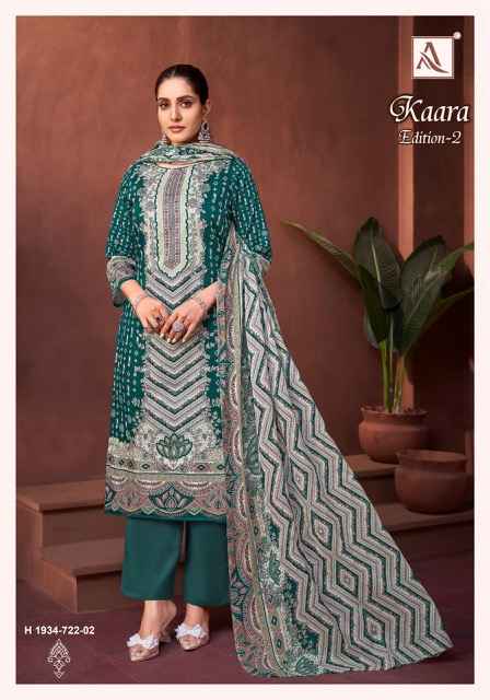 Alok Kaara Edition 2 Cotton Dress Material 6 pcs Catalogue