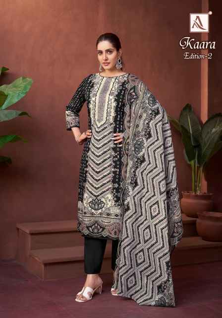 Alok Kaara Edition 2 Cotton Dress Material 6 pcs Catalogue