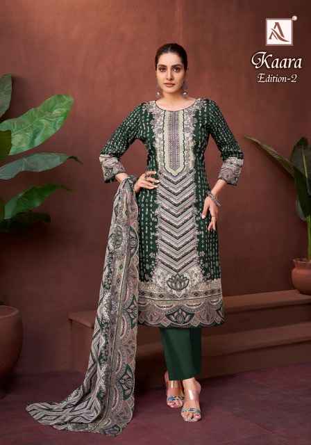 Alok Kaara Edition 2 Cotton Dress Material 6 pcs Catalogue