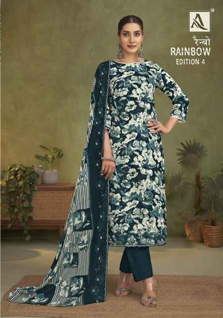 Alok Rainbow Edition 4 Cotton Dress Material 6 pcs Catalogue