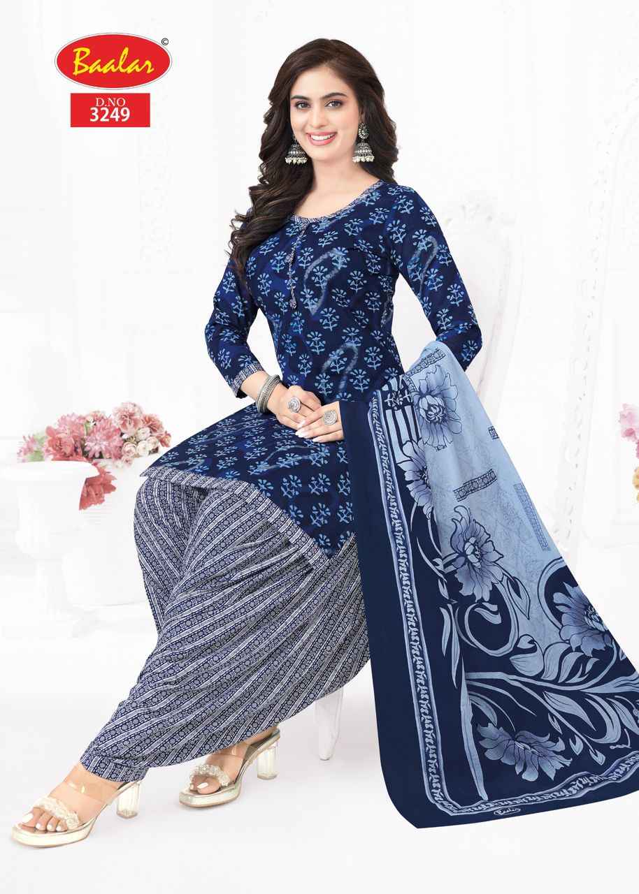 Baalar Zaara Patiyala Vol 32 Cotton Dress Material 21 pcs Catalogue