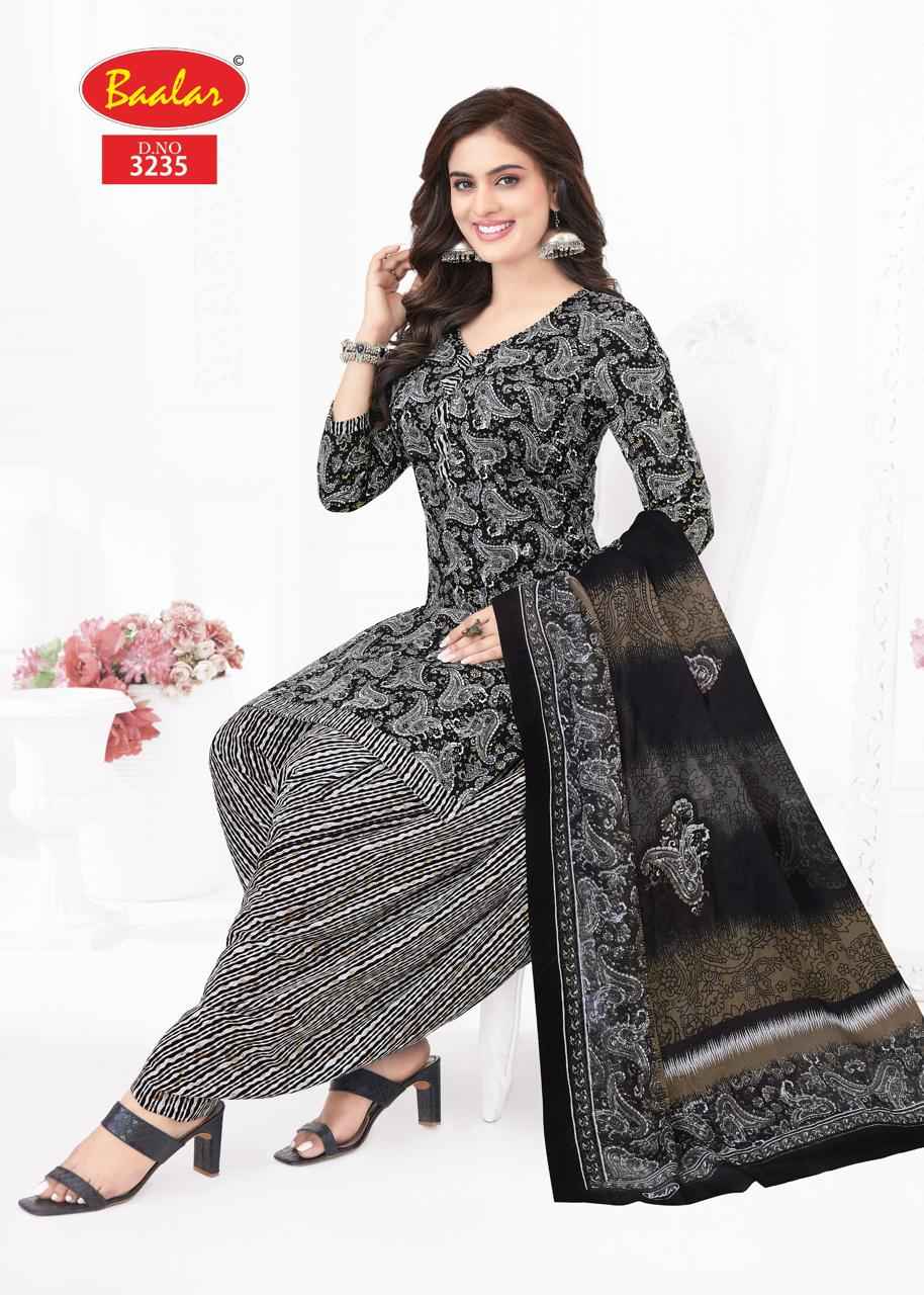 Baalar Zaara Patiyala Vol 32 Cotton Dress Material 21 pcs Catalogue