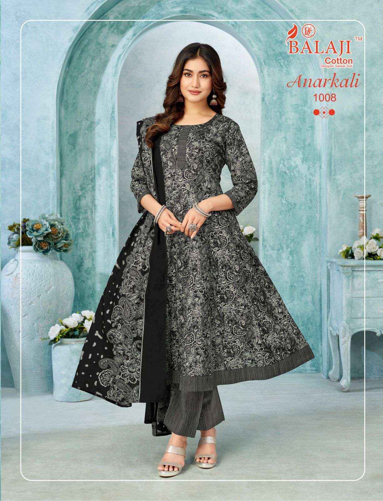Balaji Anarkali Cotton Kurti Combo 8 pcs Catalogue