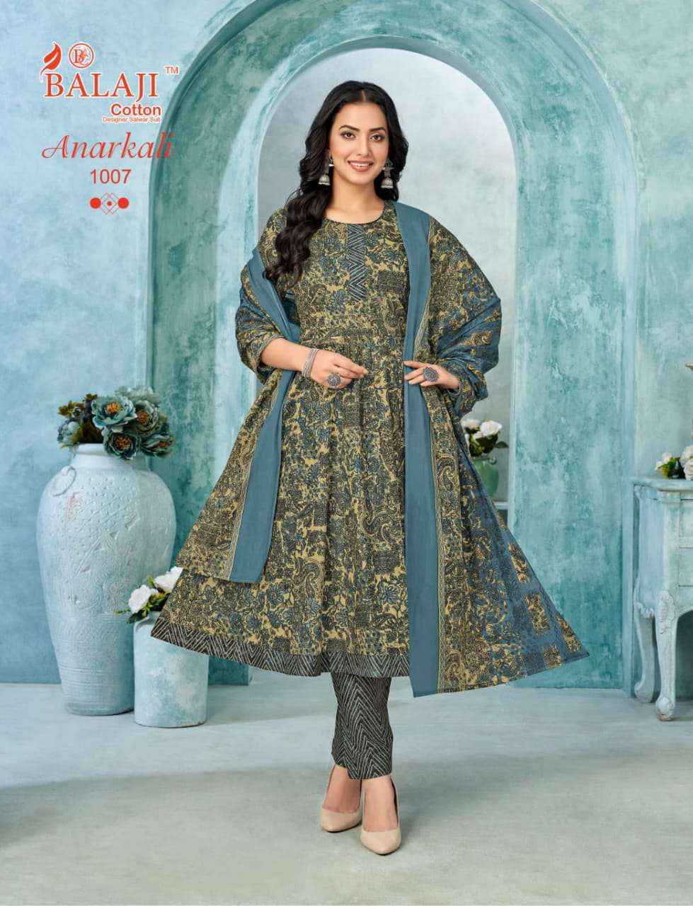 Balaji Anarkali Cotton Kurti Combo 8 pcs Catalogue