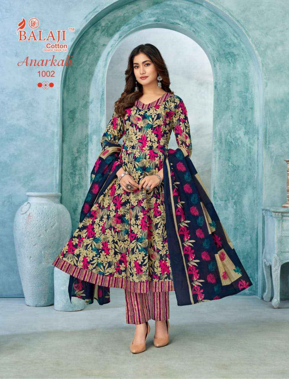 Balaji Anarkali Cotton Kurti Combo 8 pcs Catalogue