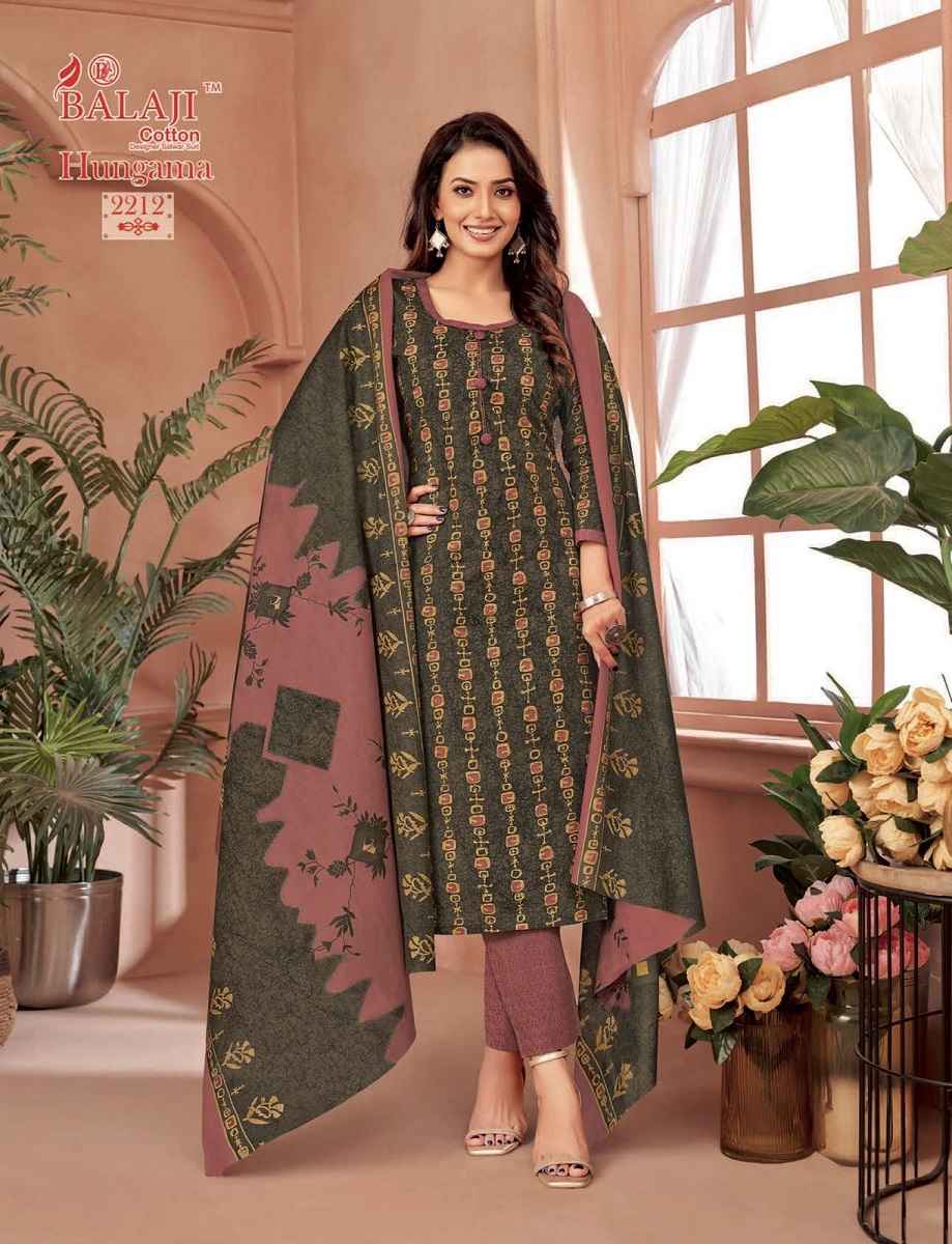 Balaji Hangama Vol 22 Cotton Dress Material 12 pcs Catalogue