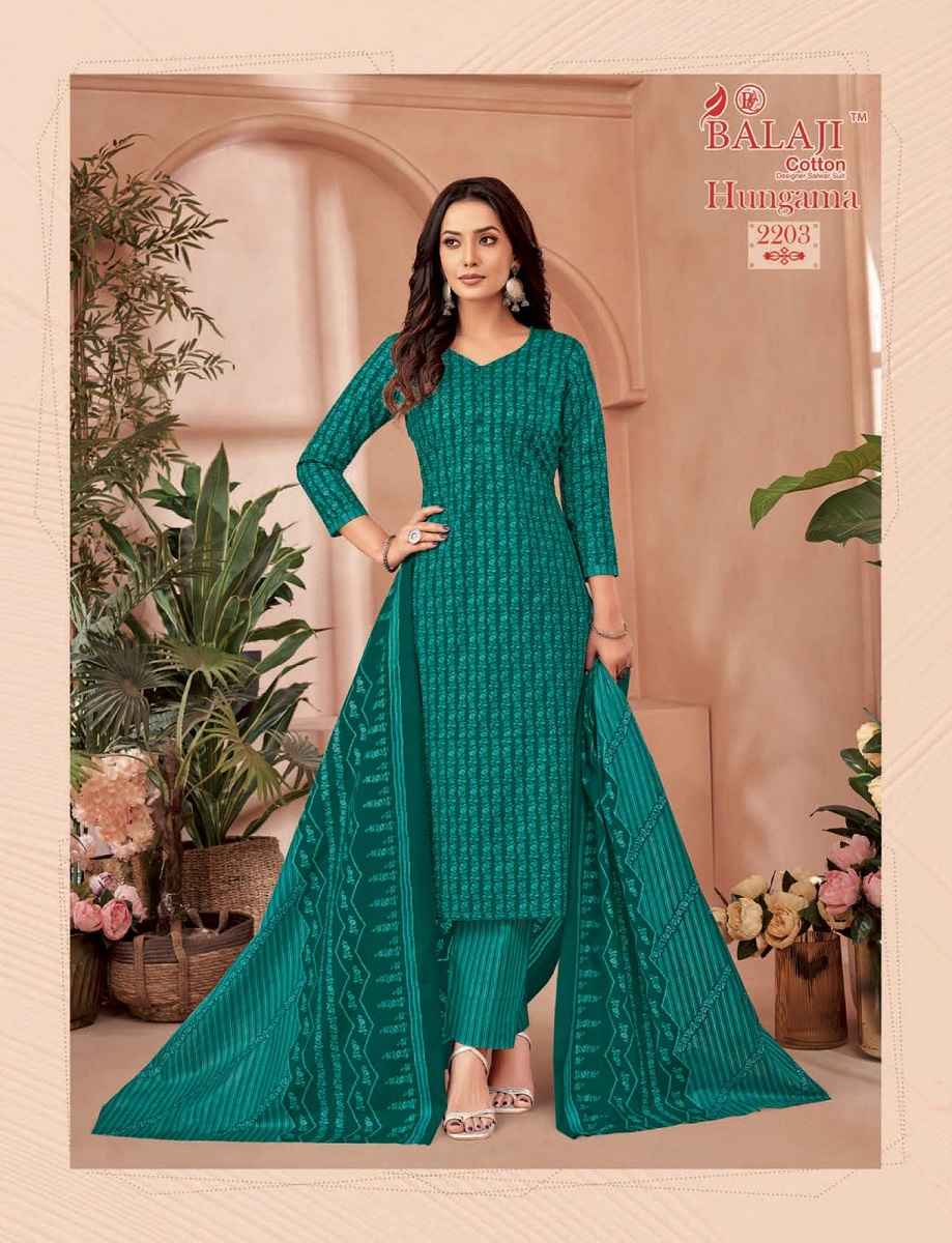 Balaji Hangama Vol 22 Cotton Dress Material 12 pcs Catalogue