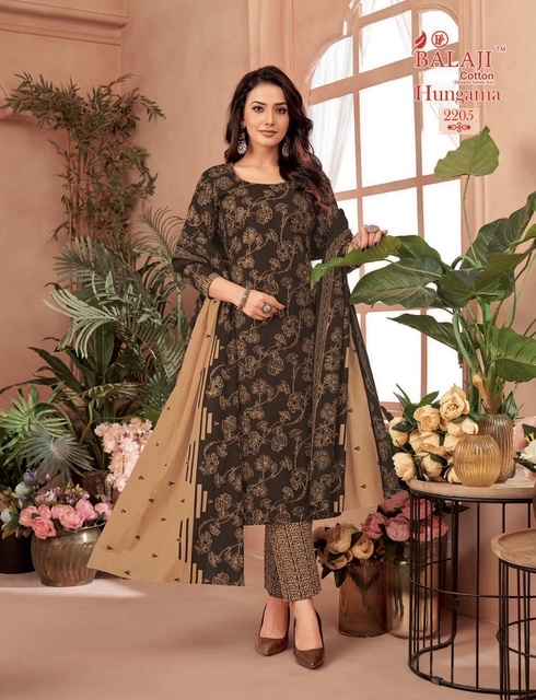 Balaji Hangama Vol 22 Cotton Dress Material 12 pcs Catalogue