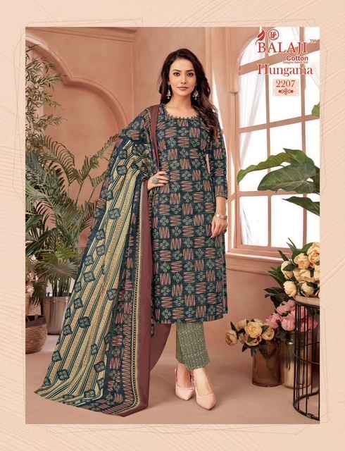 Balaji Hangama Vol 22 Cotton Dress Material 12 pcs Catalogue
