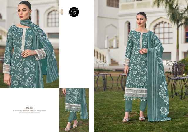Belliza Flamingo Vol 2 Cotton Dress Material 6 pcs Catalogue