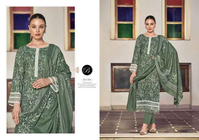 Belliza Flamingo Vol 2 Cotton Dress Material 6 pcs Catalogue