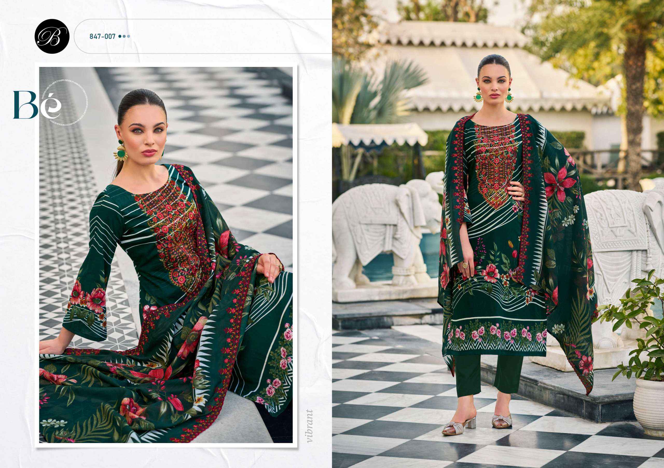 Belliza Guzarish Vol 23 Cotton Dress Material 8 pcs Catalogue