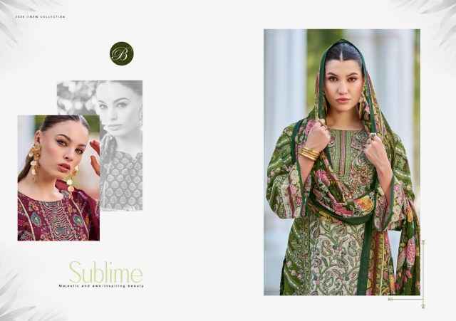 Belliza Haseen Cotton Dress Material 8 pcs Cataloge