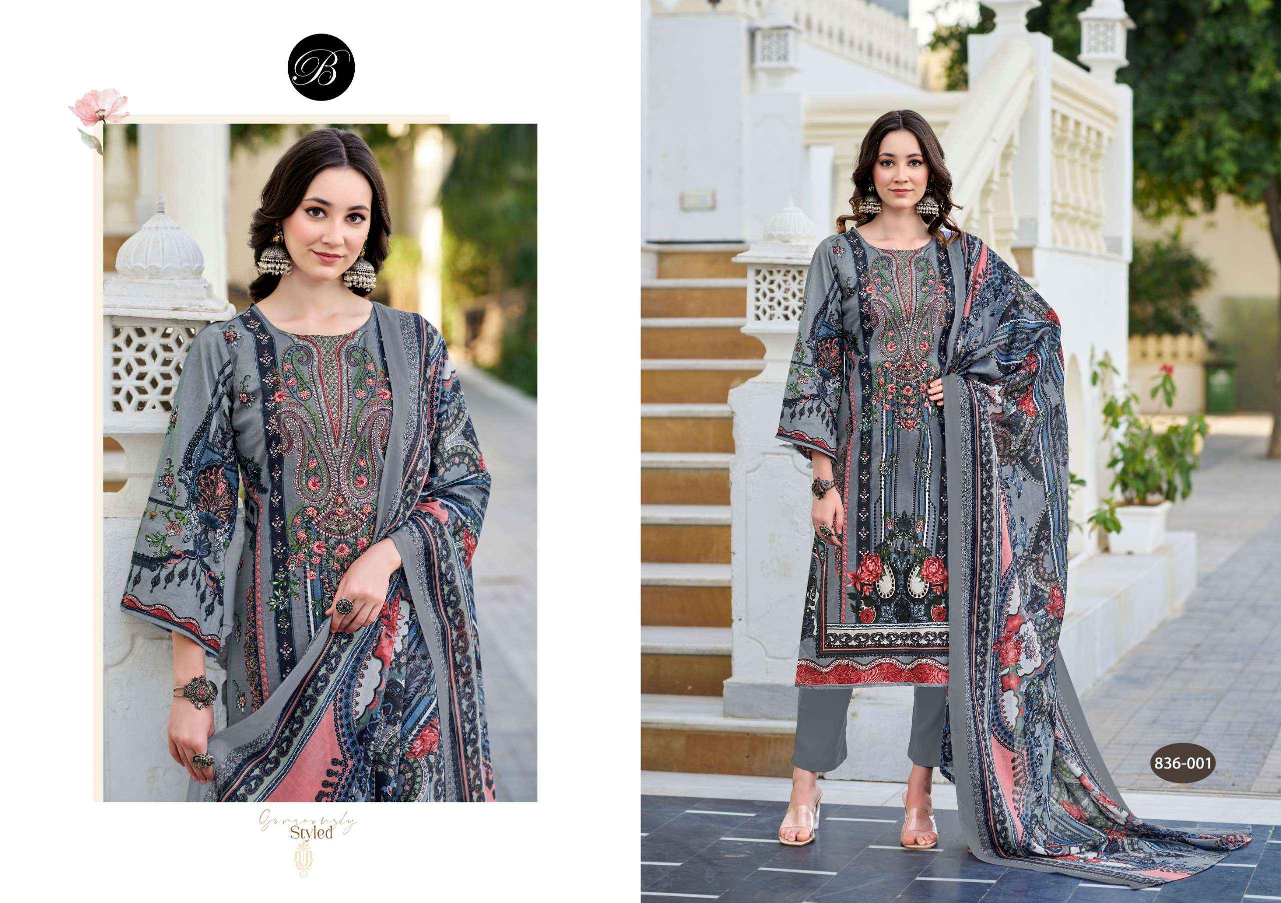 Belliza Naira Vol 103 Readymade Cotton Dress Material 8 pcs Cataloge