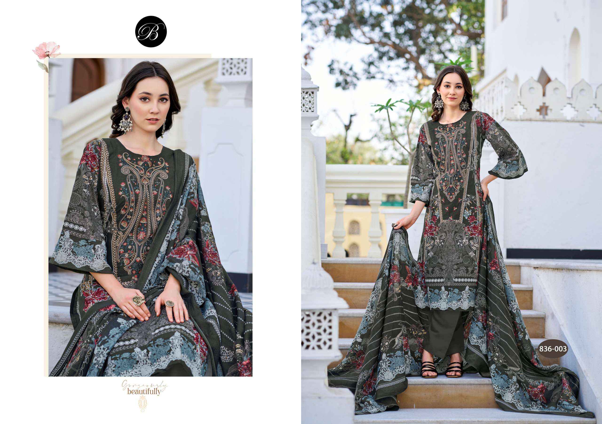 Belliza Naira Vol 103 Readymade Cotton Dress Material 8 pcs Cataloge