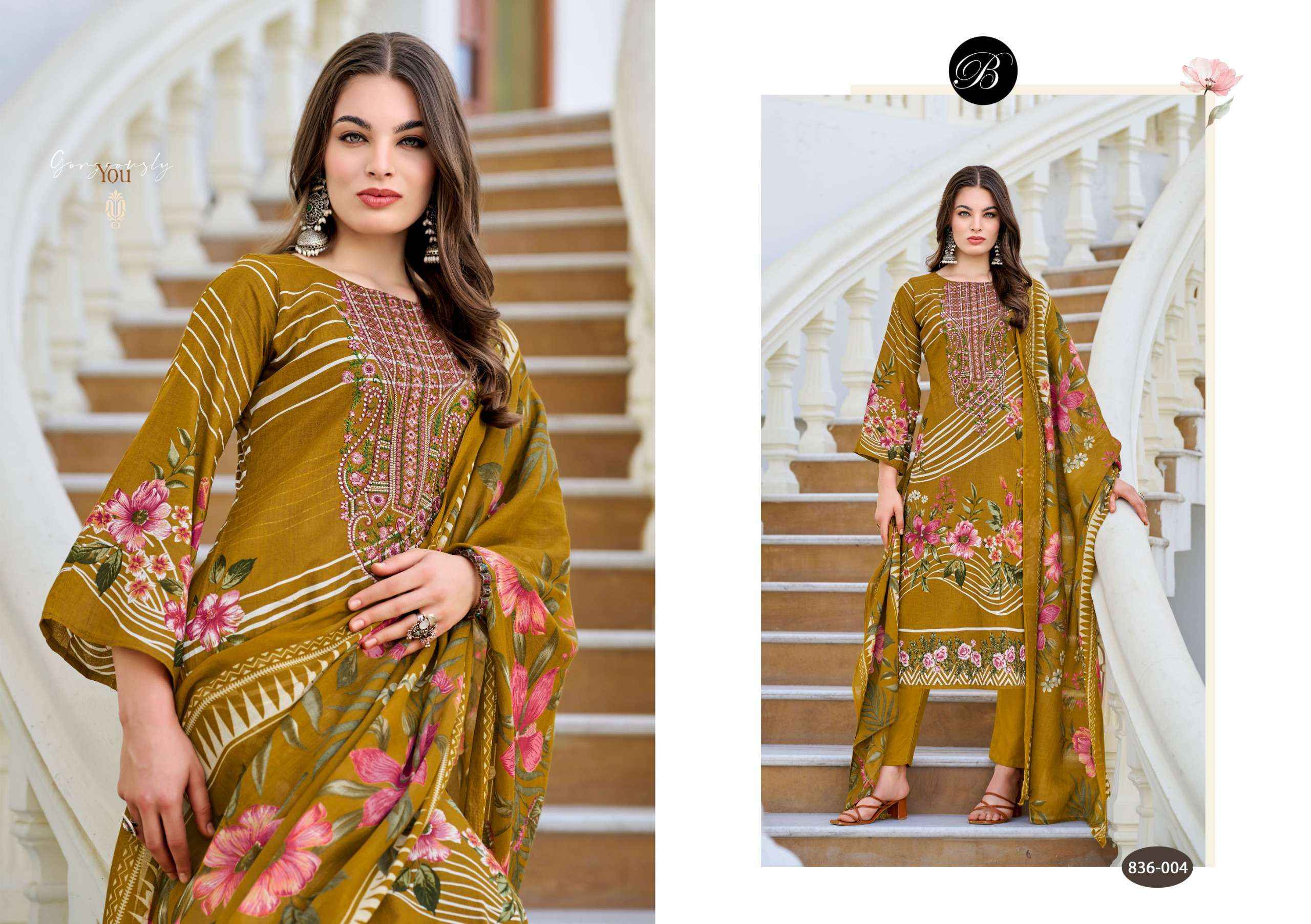 Belliza Naira Vol 103 Readymade Cotton Dress Material 8 pcs Cataloge