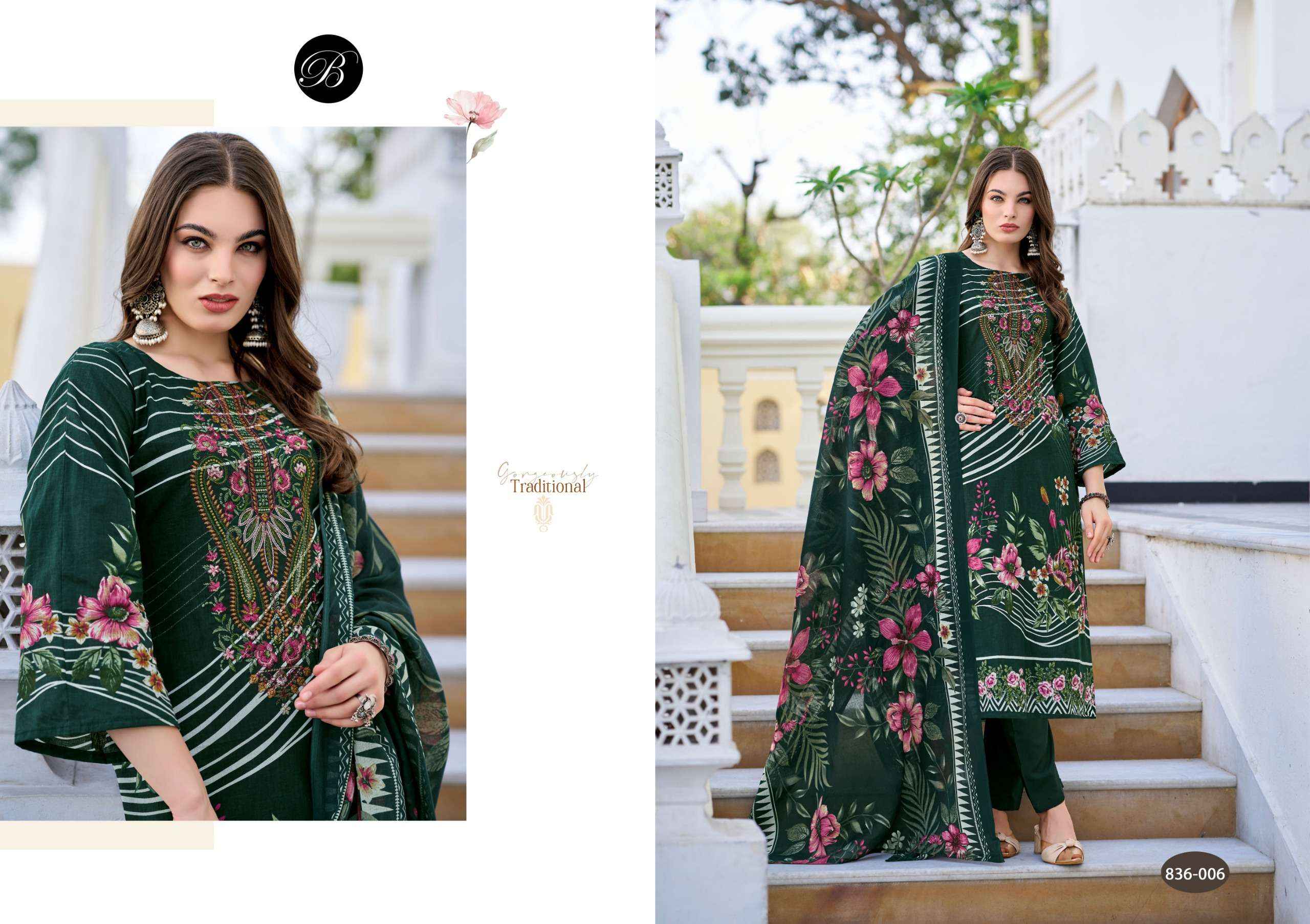 Belliza Naira Vol 103 Readymade Cotton Dress Material 8 pcs Cataloge