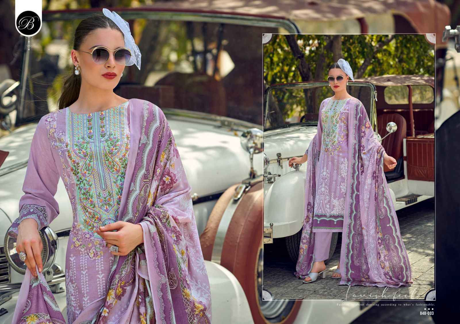 Belliza Naira Vol 106 Cotton Dress Material 8 pcs Cataloge