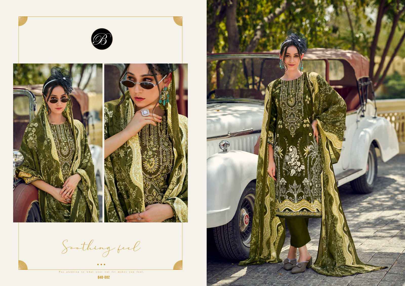 Belliza Naira Vol 106 Cotton Dress Material 8 pcs Cataloge
