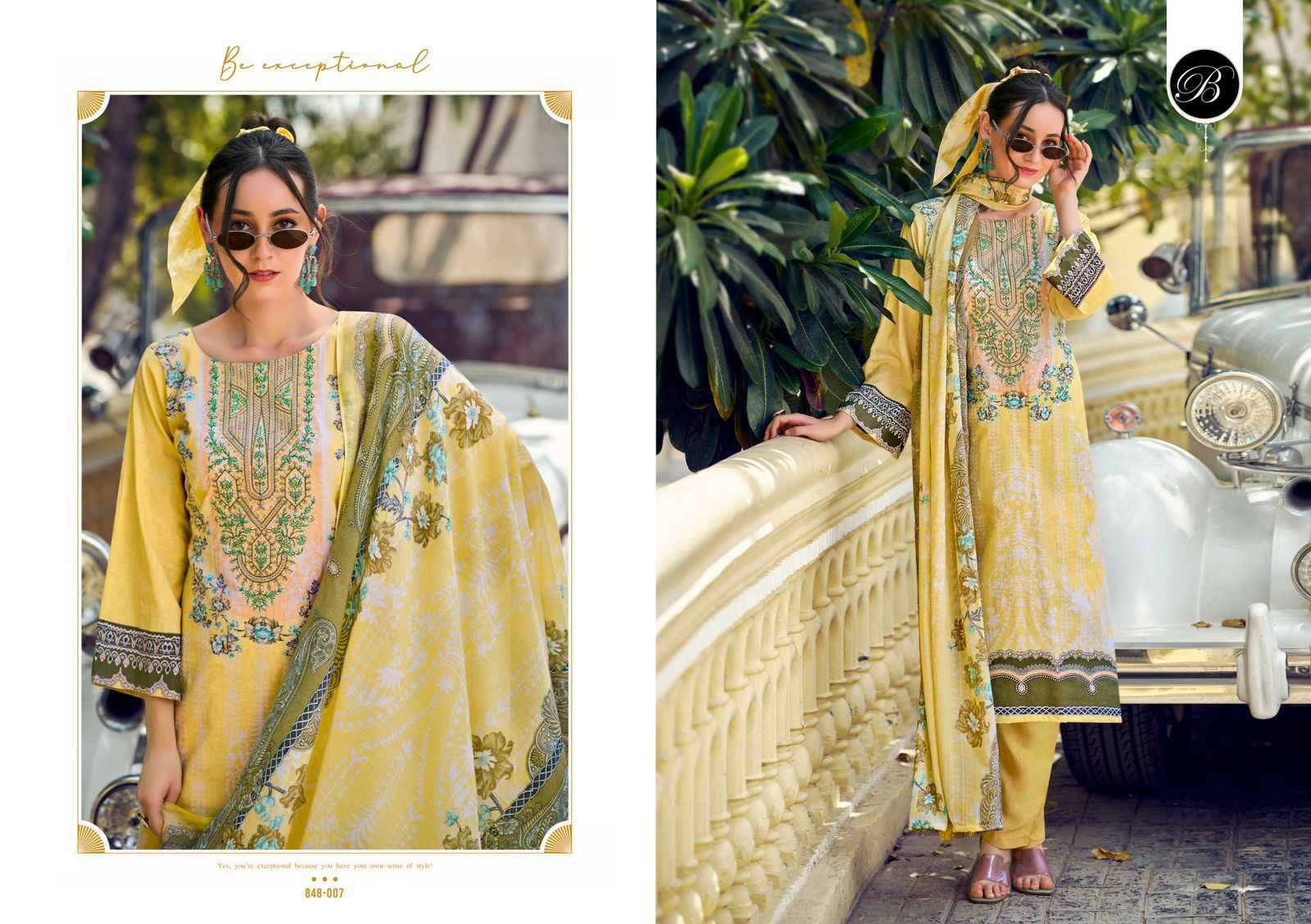 Belliza Naira Vol 106 Cotton Dress Material 8 pcs Cataloge