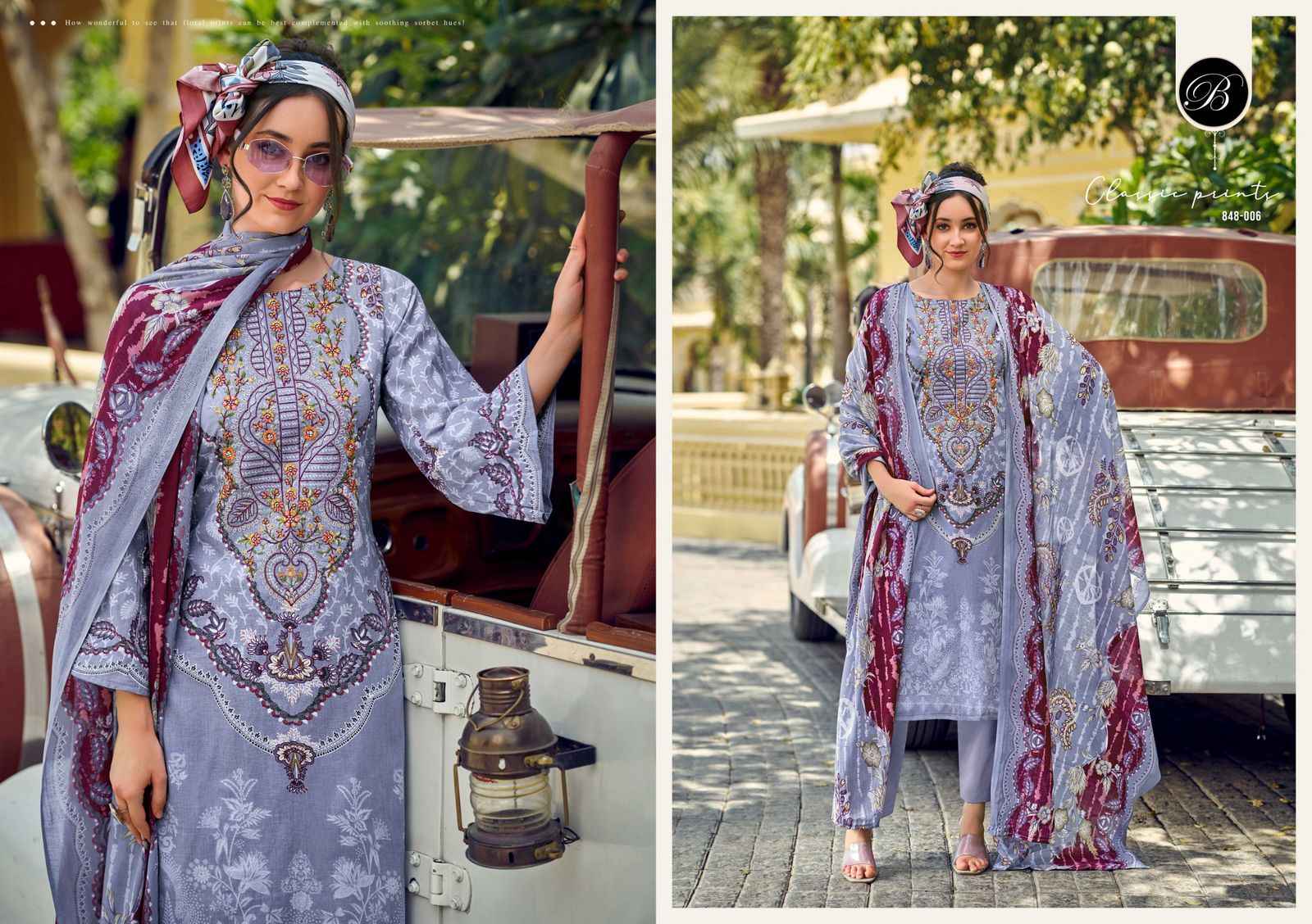 Belliza Naira Vol 106 Cotton Dress Material 8 pcs Cataloge