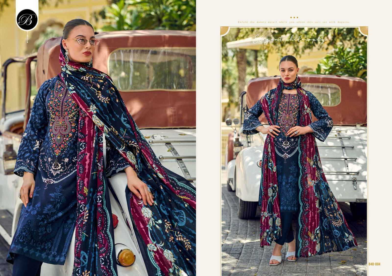 Belliza Naira Vol 106 Cotton Dress Material 8 pcs Cataloge
