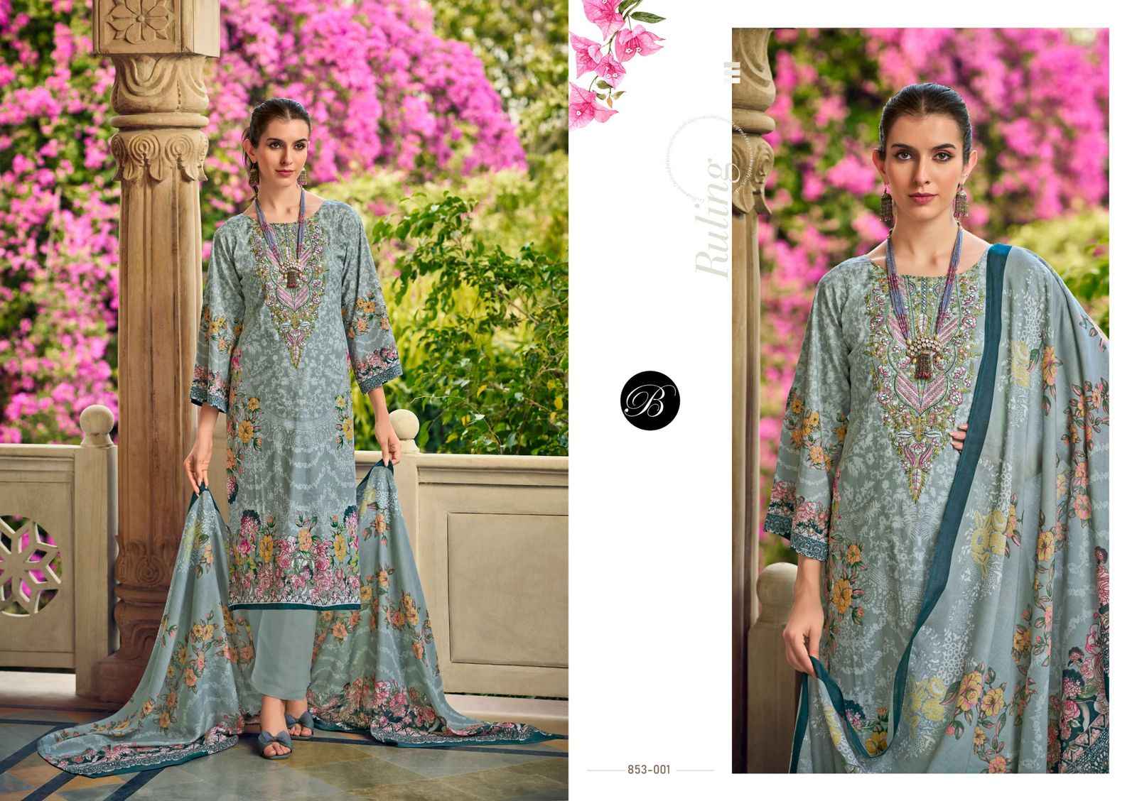 Belliza Naira Vol 107 Cotton Dress Material 8 pcs Cataloge