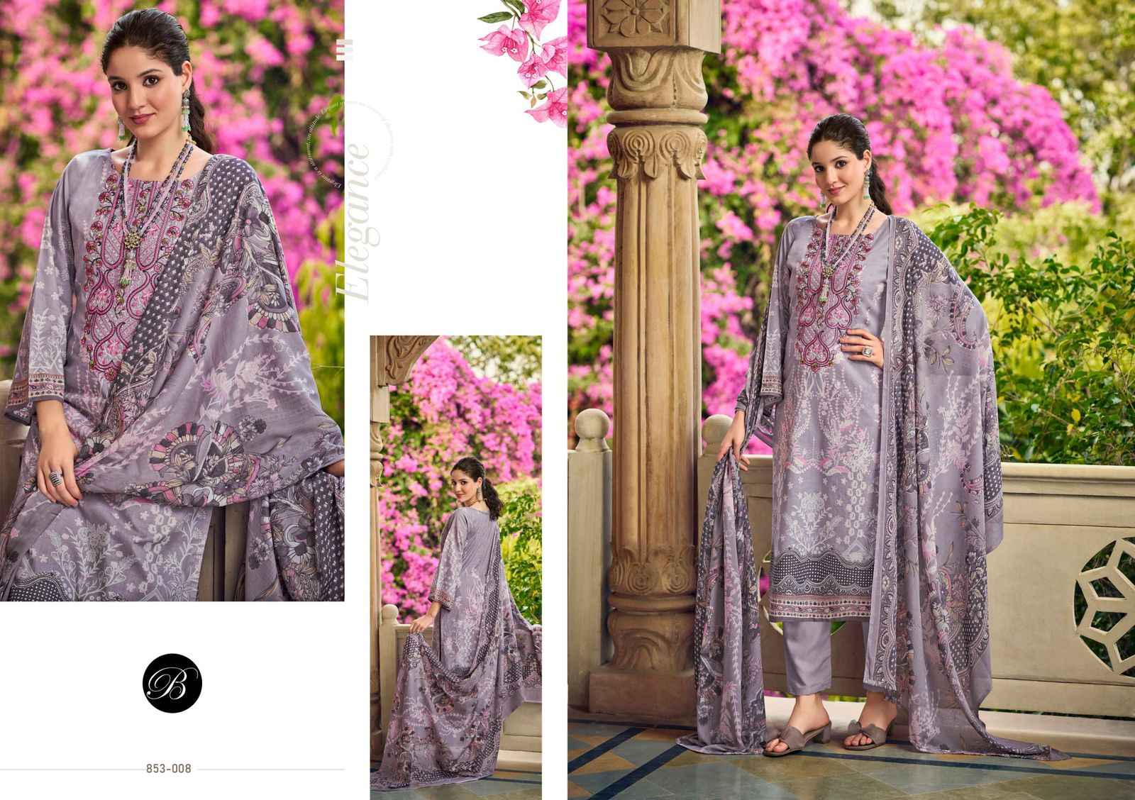 Belliza Naira Vol 107 Cotton Dress Material 8 pcs Cataloge