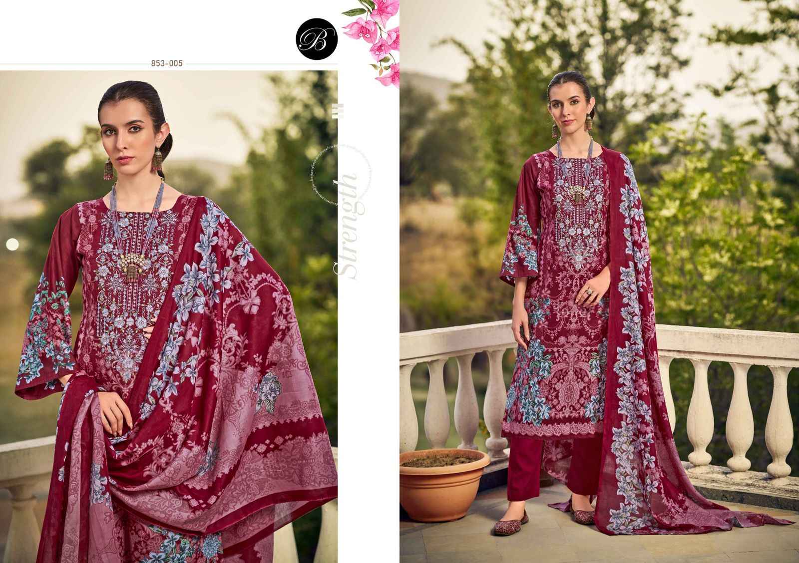 Belliza Naira Vol 107 Cotton Dress Material 8 pcs Cataloge