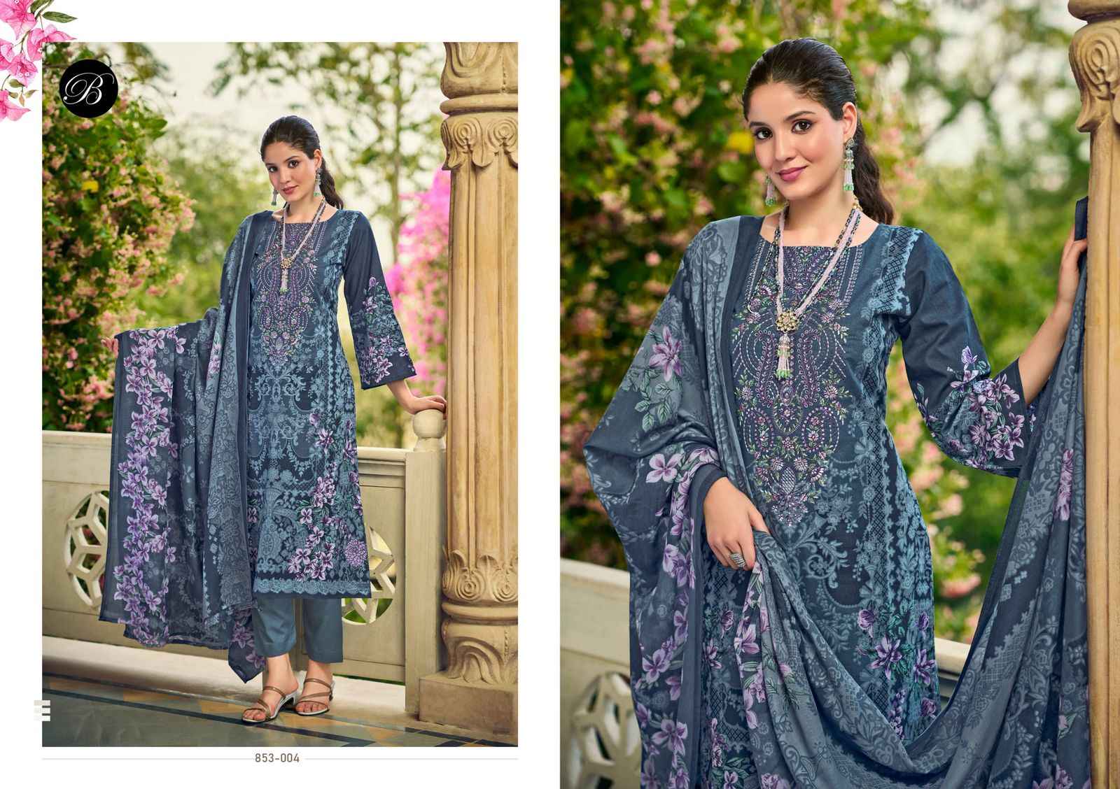 Belliza Naira Vol 107 Cotton Dress Material 8 pcs Cataloge